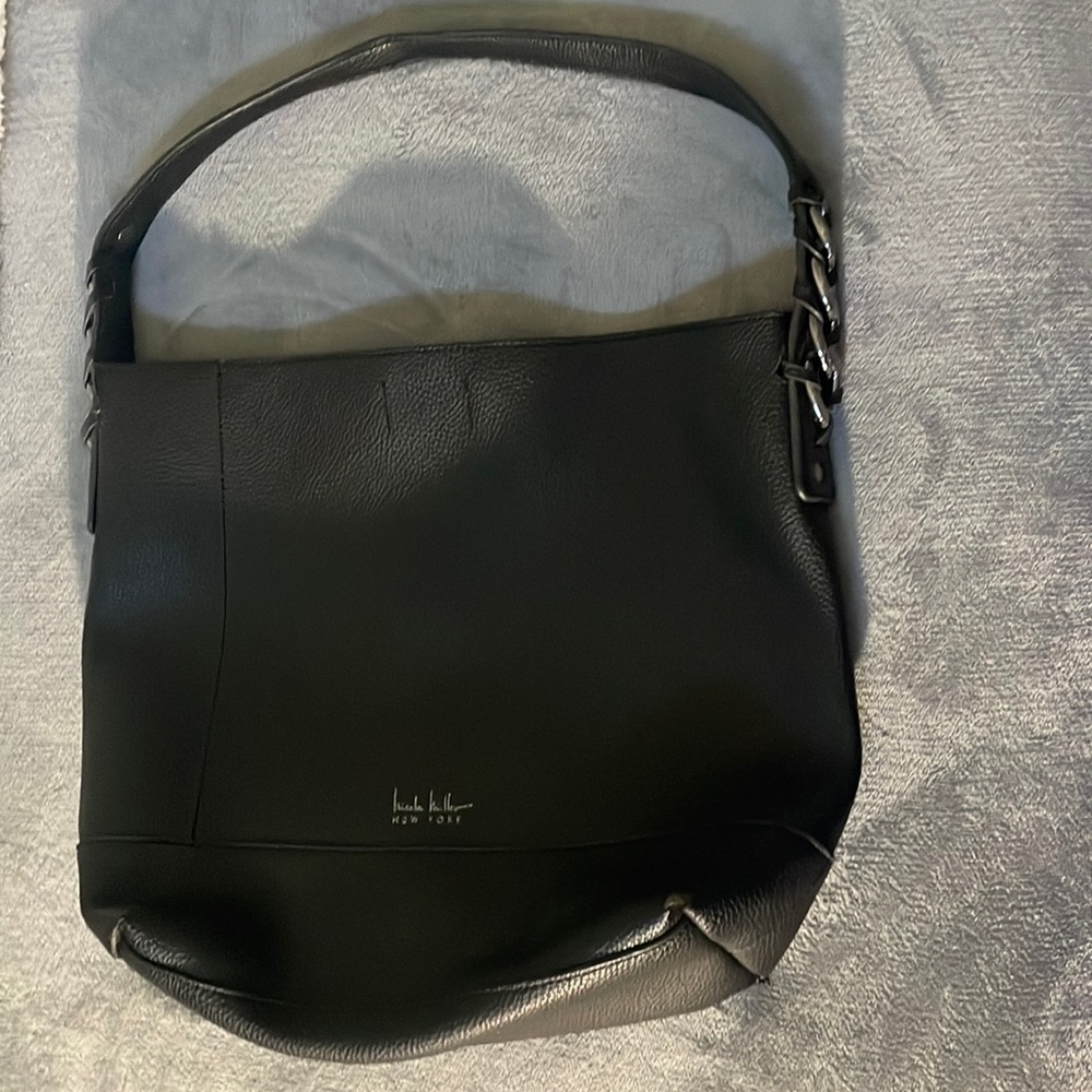 Big black purse Nichole Miller